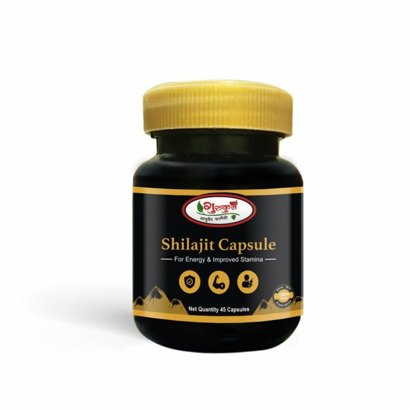 Original High-Quality Shilajit Capsul (???????) - 45 Tablets