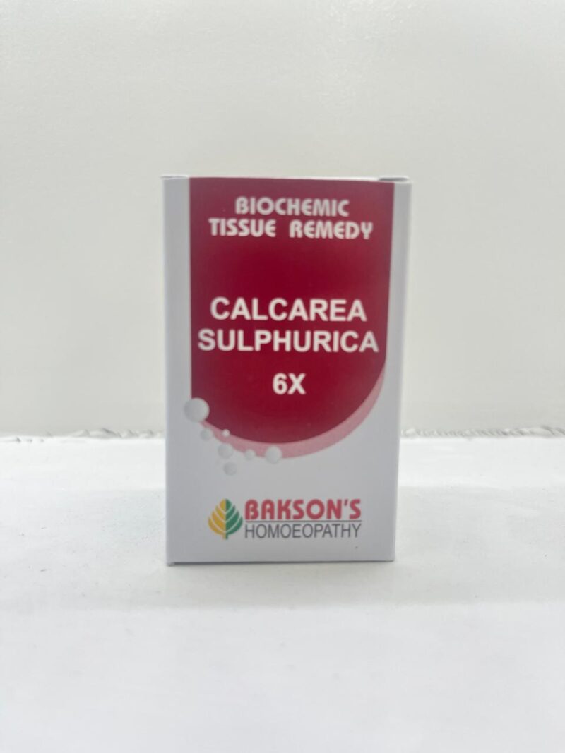 Calcarea Sulphurica 6X By Bakson's Homeopathy