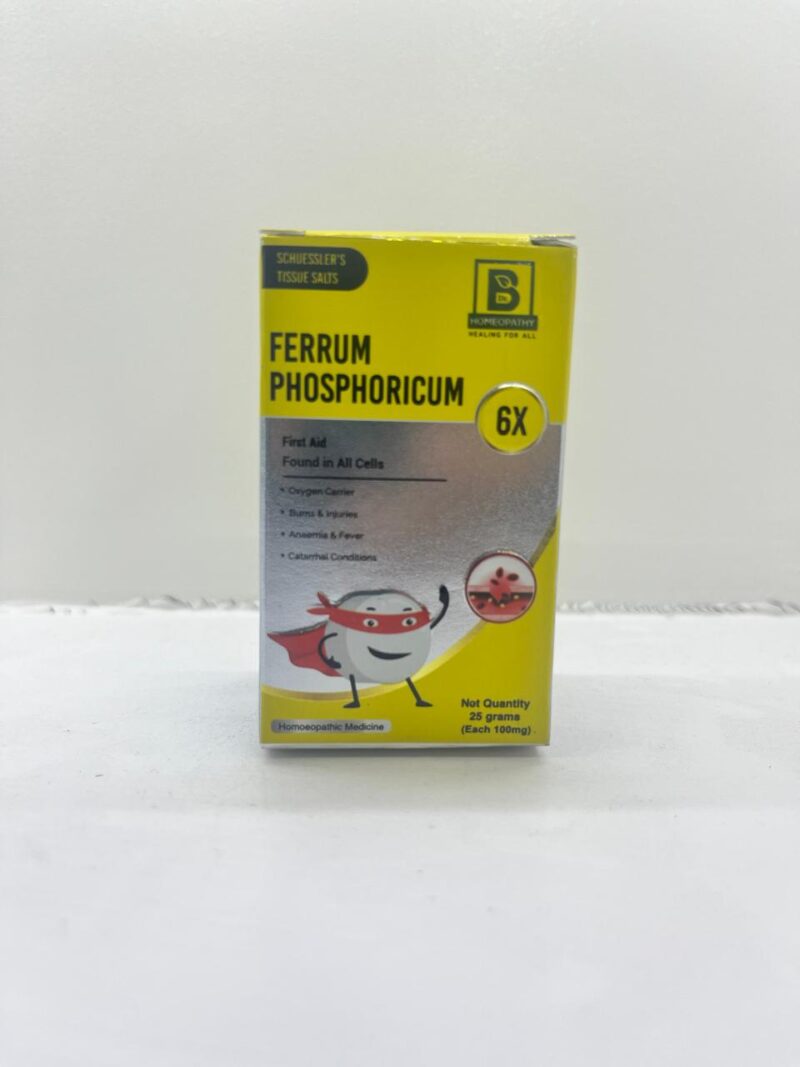 Ferrum Phosphoricum 6X By Burnett Homeopathy