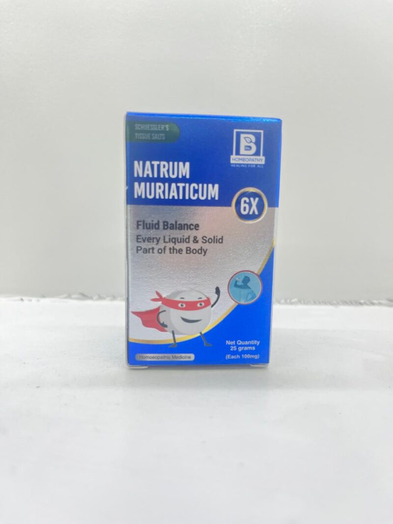 Natrum Muriaticum 6X By Burnett Homeopathy