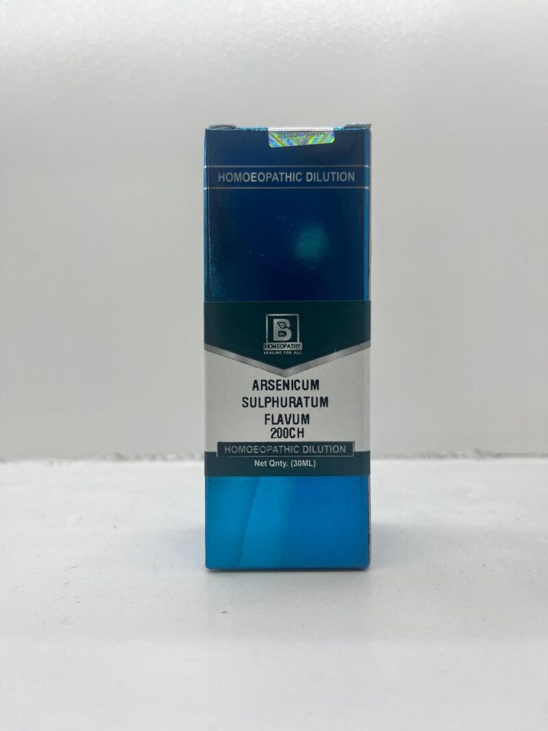 Arsenicum Sulphuratum Flayvum 200CH 30ML