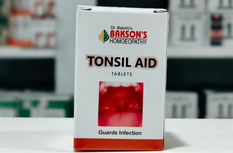 Tonsil Aid Tablet (Bakson's Homeopathy)